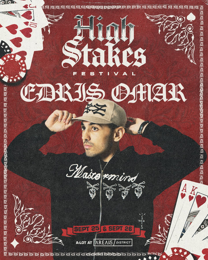 Edris Omar lineup poster for High Stakes Festival 2026