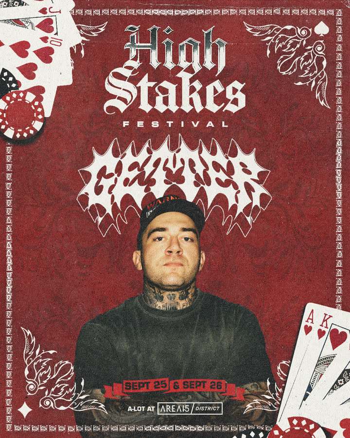 Getter lineup poster for High Stakes Festival 2026