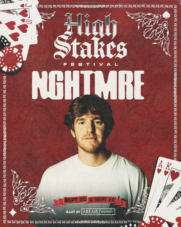 NGHTMRE lineup poster for High Stakes Festival 2026
