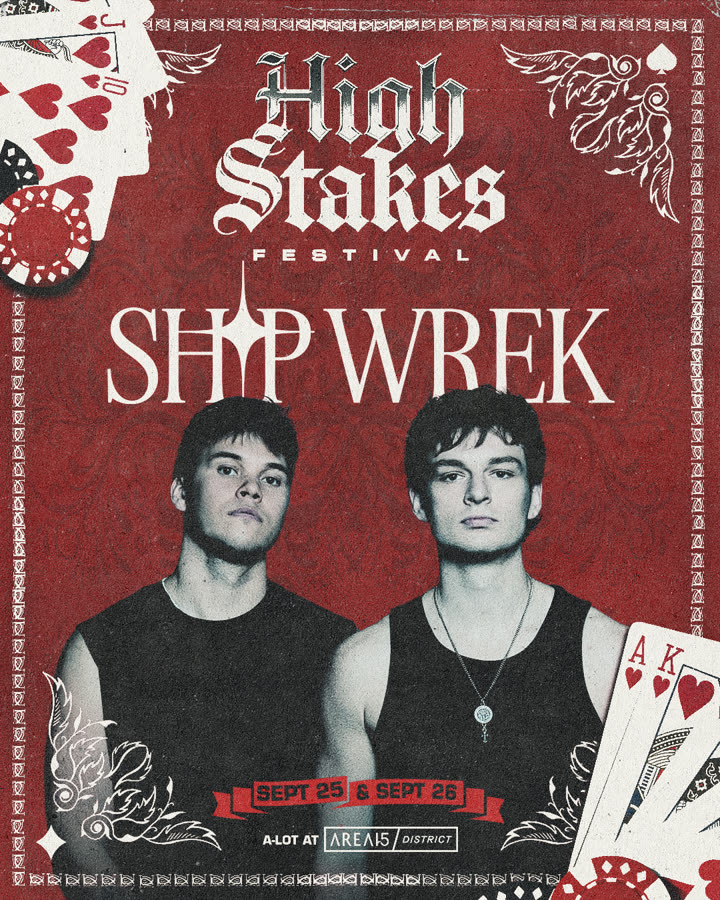 Ship Wrek lineup poster for High Stakes Festival 2026