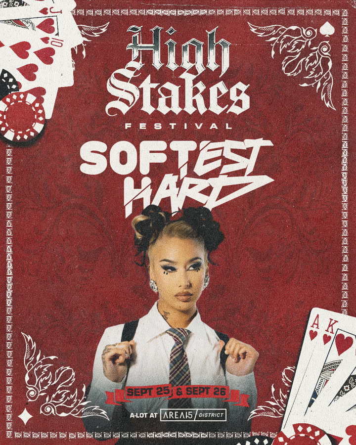 Softest Hard lineup poster for High Stakes Festival 2026