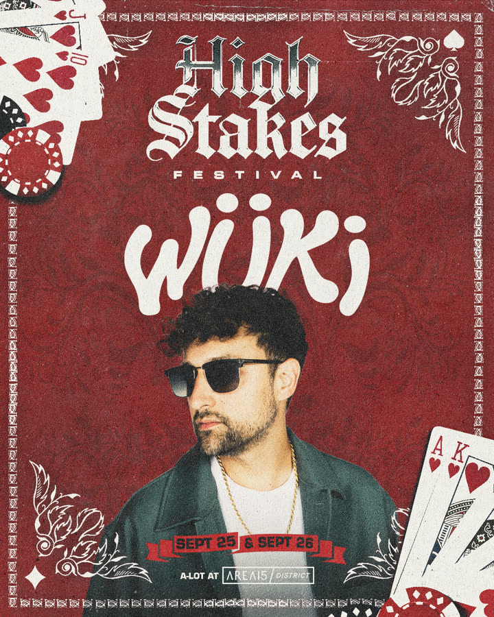 Wuki lineup poster for High Stakes Festival 2026